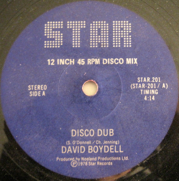 David Boydell - Disco Dub (Vinyle Usagé)