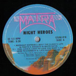 Night Heroes - Night Heroes (Vinyle Usagé)