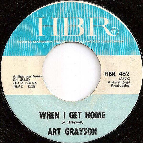 Art Grayson - When I Get Home (45-Tours Usagé)