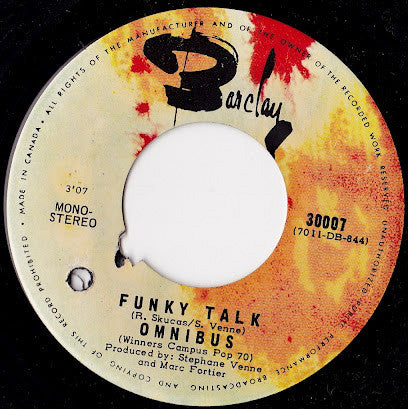 Omnibus (9) - Funky Talk (45-Tours Usagé)