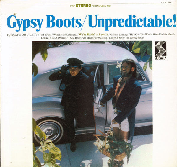 Gypsy Boots and the Nature Boys - Unpredictable (Vinyle Usagé)