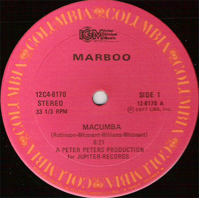 Marboo - Macumba (Vinyle UsagŽ)