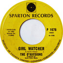 The Okaysions - Girl Watcher (45-Tours Usagé)