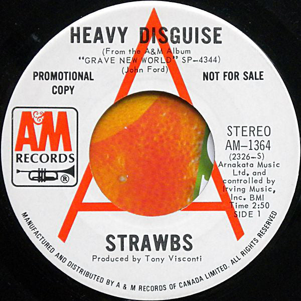 Strawbs - Heavy Disguise (45-Tours Usagé)