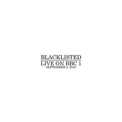 Blacklisted (2) - Live On Bbc 1 (45-Tours Usagé)