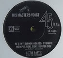 Little Pattie With The Statesmen (6) - Hes My Blonde-headed Stompie Wompie Real Gone Surfer Boy (45-Tours Usagé)