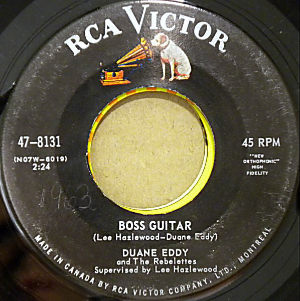 Duane Eddy - Boss Guitar / The Desert Rat (45-Tours Usagé)