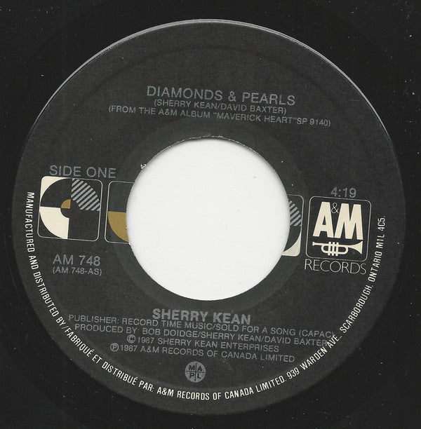 Sherry Kean - Diamonds And Pearls (45-Tours Usagé)