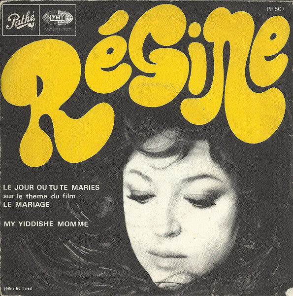 Regine - Le Jour Ou Tu Te Maries / My Yiddishe Momme (45-Tours Usagé)