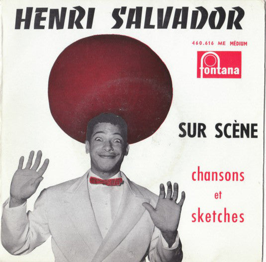 Henri Salvador - Sur Scene - Chansons Et Sketches (45-Tours Usagé)