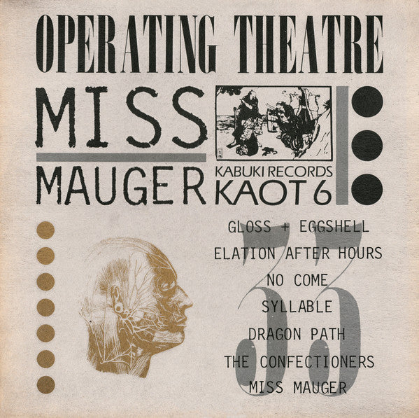 Operating Theatre - Miss Mauger (Vinyle Neuf)