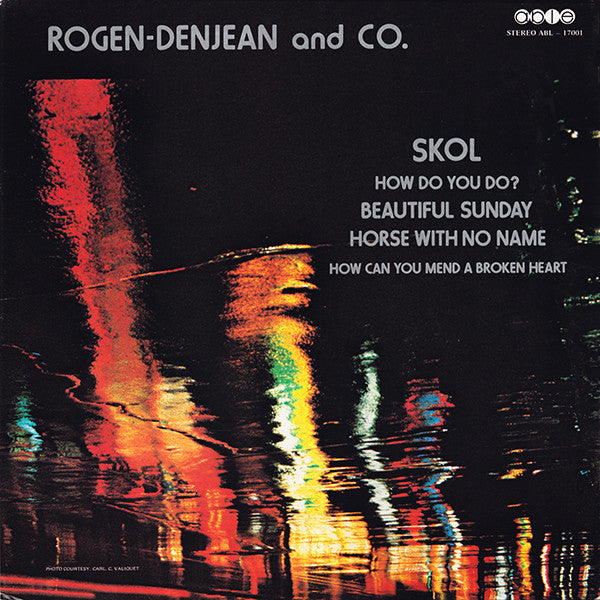 Rogen/Denjean and Co - Rogen/Denjean and Co (Vinyle Usagé)