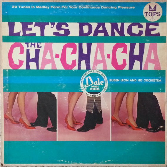 Ruben Leon And His Orchestra - Lets Dance The Cha-cha-cha (Vinyle Usagé)