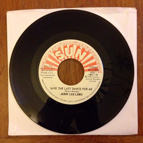 Jerry Lee Lewis - Save The Last Dance For Me (45-Tours Usagé)