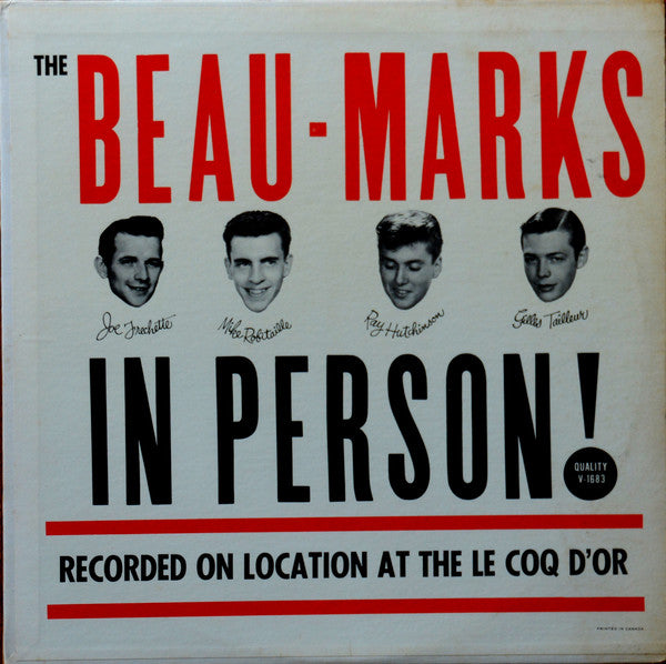 Beau Marks - In Person (Vinyle Usagé)