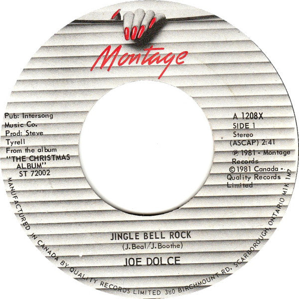 Joe Dolce - Jingle Bell Rock (45-Tours Usagé)