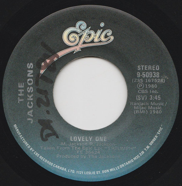 The Jacksons - Lovely One (45-Tours Usagé)