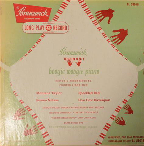 Various - Boogie Woogie Piano (Vinyle Usagé)