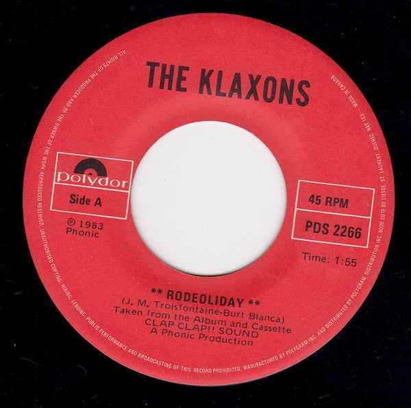The Klaxons - Rodeoliday (45-Tours Usagé)