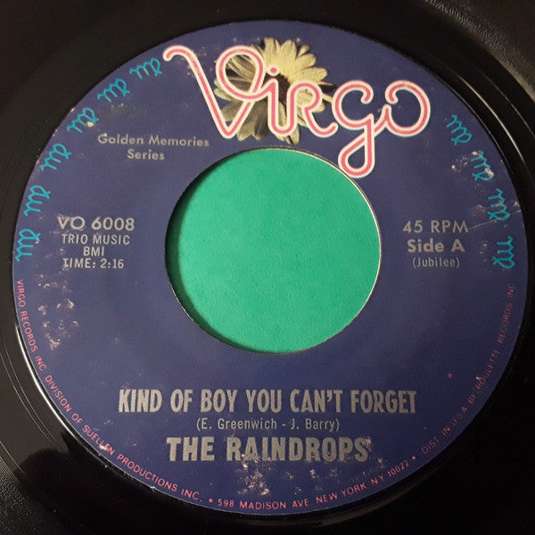 The Raindrops - Kind Of Boy You Cant Forget (45-Tours Usagé)