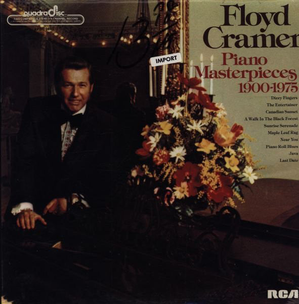 Floyd Cramer - Piano Masterpieces 1900-1975 (Vinyle Usagé)