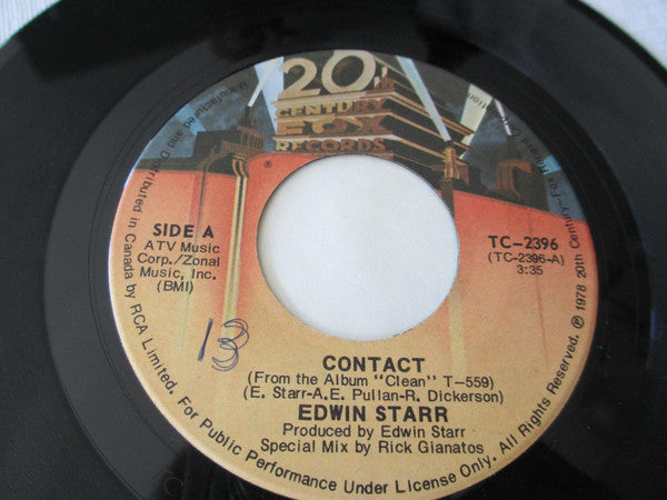 Edwin Starr - Contact / Dont Waste Your Time (45-Tours Usagé)