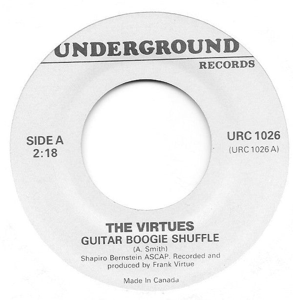 The Virtues / The String-a-longs - Guitar Boogie Shuffle / Wheels (45-Tours Usagé)