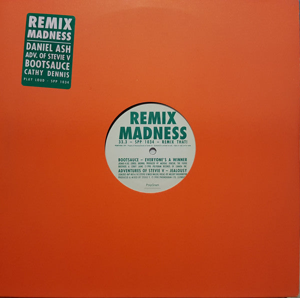 Various - Remix Madness (Vinyle Usagé)