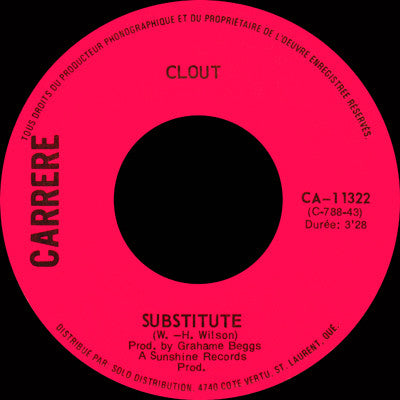 Clout - Substitute (45-Tours Usagé)