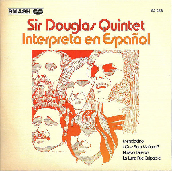 Sir Douglas Quintet - Interpreta En Espanol (45-Tours Usagé)