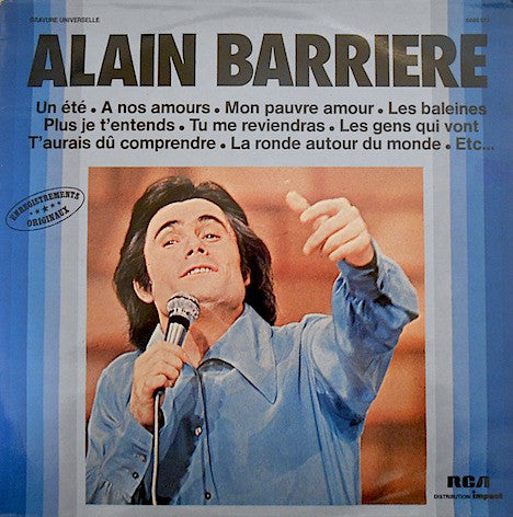 Alain Barriere - Alain Barriere (Vinyle Usagé)