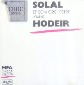 Martial Solal - Hodeir (CD Usagé)