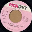 Foxy Brown (2) - Love Is Where You Find It (45-Tours Usagé)