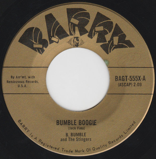 B Bumble And The Stingers - Bumble Boogie / Nut Rocker (45-Tours Usagé)