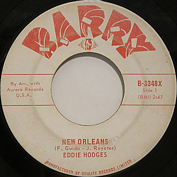 Eddie Hodges - New Orleans (45-Tours Usagé)