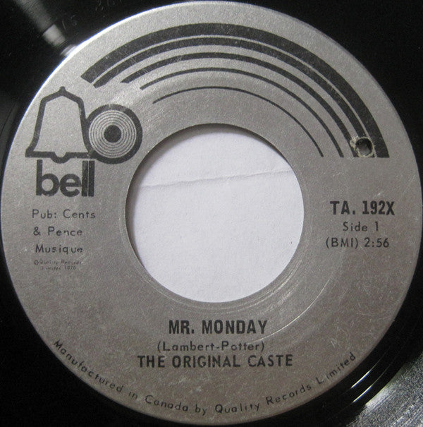 The Original Caste - Mr Monday / Highway (45-Tours Usagé)