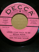 Sam Taylor (2) - Lover Come Back To Me Bossa Nova / Stardust (45-Tours Usagé)