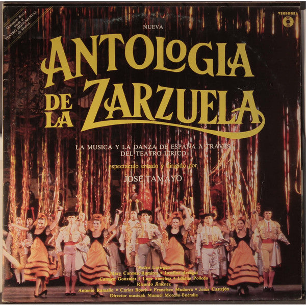 Jose Tamayo - Nueva Antologia De La Zarzuela La Musica Y La Danza De Espana A Traves Del Teatro Lirico (Vinyle Usagé)