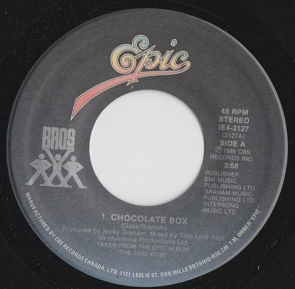 Bros - Chocolate Box (45-Tours Usagé)