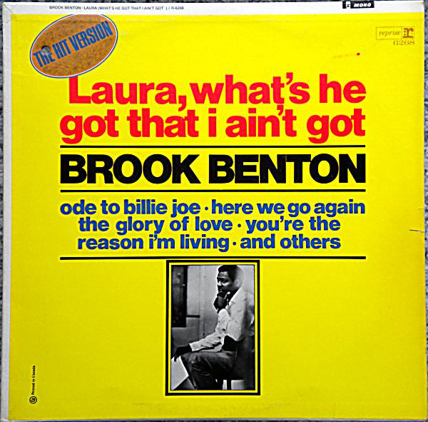 Brook Benton - Laura Whats He Got That I Aint Got (Vinyle Usagé)