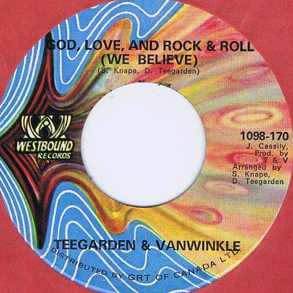 Teegarden And Van Winkle - God Love And Rock And Roll (we Believe) (45-Tours Usagé)