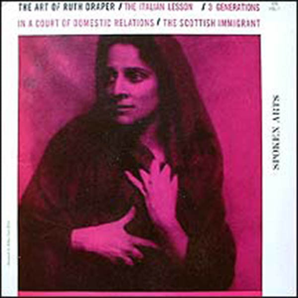 Ruth Draper - The Art Of Ruth Draper - Vol I (Vinyle Usagé)