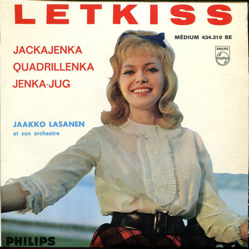 Jaakko Lasanen And His Orchestra - Letkiss (45-Tours Usagé)