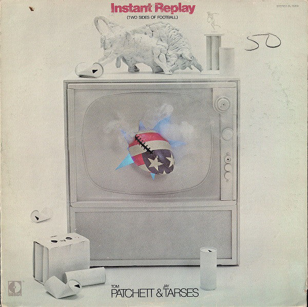Tom Patchett And Jay Tarses - Instant Replay (two Sides Of Football) (Vinyle Usagé)