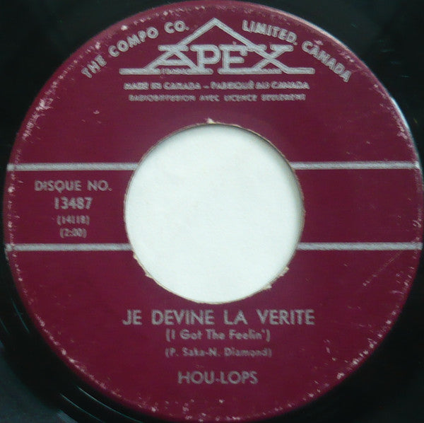 Les Hou-lops - Je Devine La Verite / Oui Jai Compris (45-Tours Usagé)