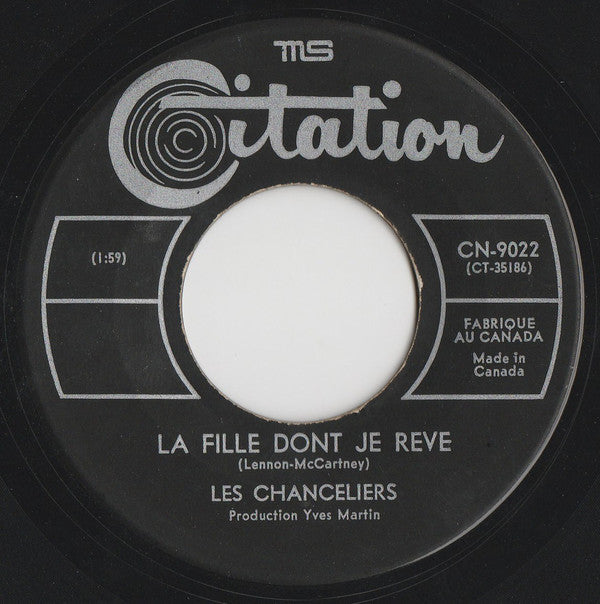 Les Chanceliers - La Fille Dont Je Reve (45-Tours Usagé)