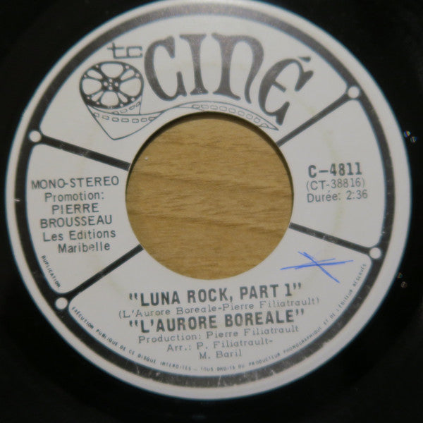 Laurore Boreale Northern Lights - Luna Rock Part 1/ Luna Rock Part 2 (45-Tours Usagé)