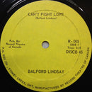 Balford Lindsay - Cant Fight Love / Mr Success (Vinyle Usagé)