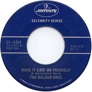 The Walker Brothers - Make It Easy On Yourself (45-Tours Usagé)