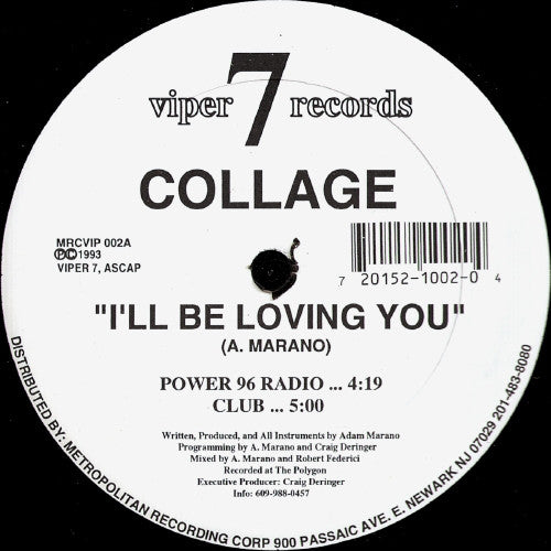 Collage - Ill Be Loving You (Vinyle Usagé)